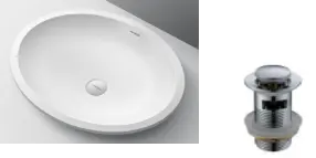 Oval Bathroom Basin 
