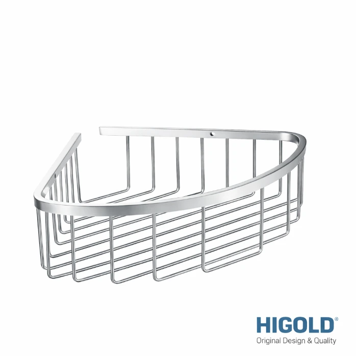 [HG-601004-001] Higold Single-Layer Shower Basket – Stainless Steel