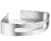 [HG-601022] Single-Layer Storage Basket Silver