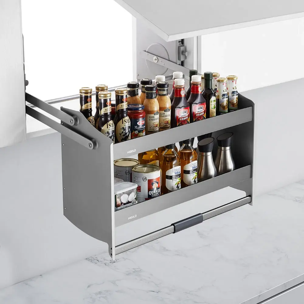 Shearer Pull Down Overhead Cabinet Storage - 900MM