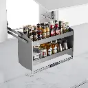 Shearer Pull Down Overhead Cabinet Storage - 900MM