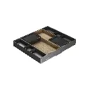 Shearer PRO Kitchen Pull Out Pantry Drawer - Adjustable Wooden Organisers - 10 Sections - for 600mm