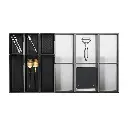 Shearer PRO Kitchen Drawer Organiser - Adjustable 12 Tray - 900mm