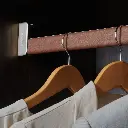 B Series - Natural Brown Hanging Rod 1M