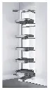 Shearer Tourbillon Rotating Pantry - 600 - 6 baskets