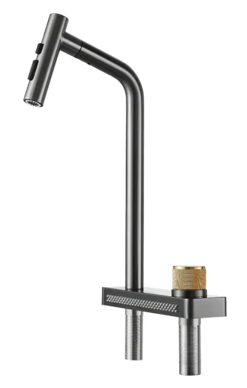 Waterfall Tap gun grey