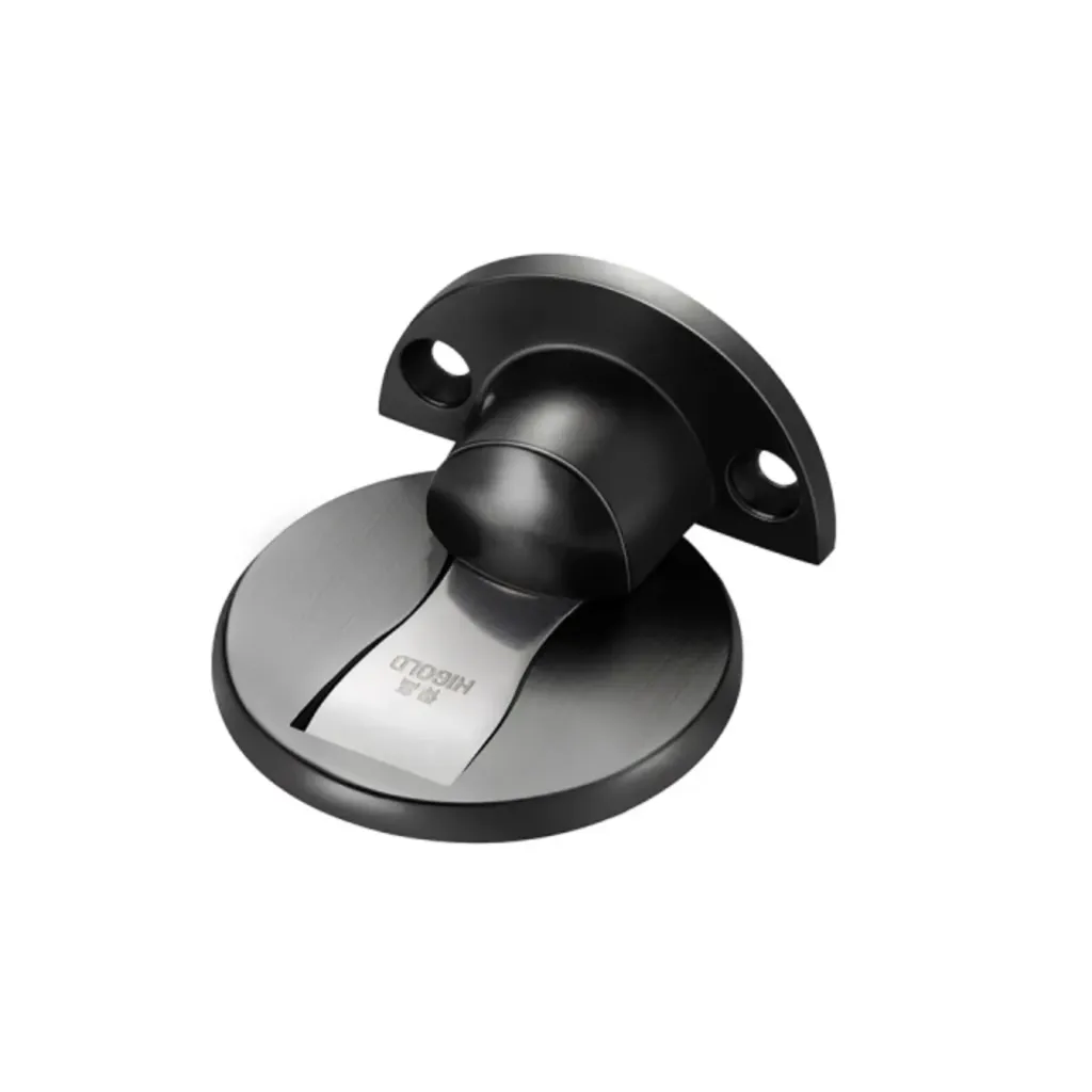[HG-866430BL] HIGOLD Classic Floor Mounted Door Stop – Matte Black