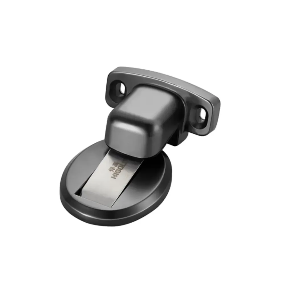 [HG-866431BL] HIGOLD Modern Floor Mounted Door Stop – Matte Black
