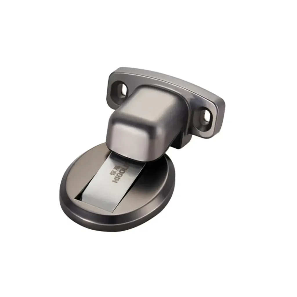 [HG-866431YQ] HIGOLD Modern Floor Mounted Door Stop – Matte Gunmetal