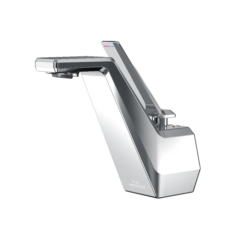 [HG-821312] HIGOLD IP DESIGN - B3 Low Lead Brass Undermount Basin Mixer Tap - Chrome 146H