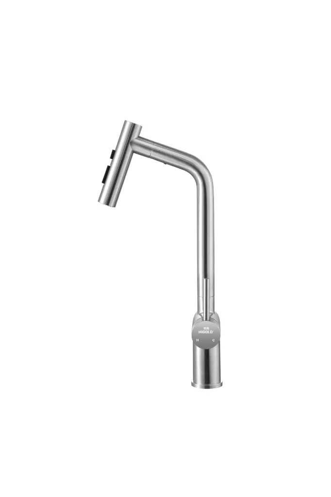 [HG-980129] HIGOLD Patented BN1.0 SS 304 Kitchen Pull Out Mixer - PVD Brushed