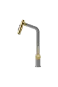 HIGOLD Patented BN1.0 Kitchen Pull Out Mixer - Matte Grey PVD Gold 
