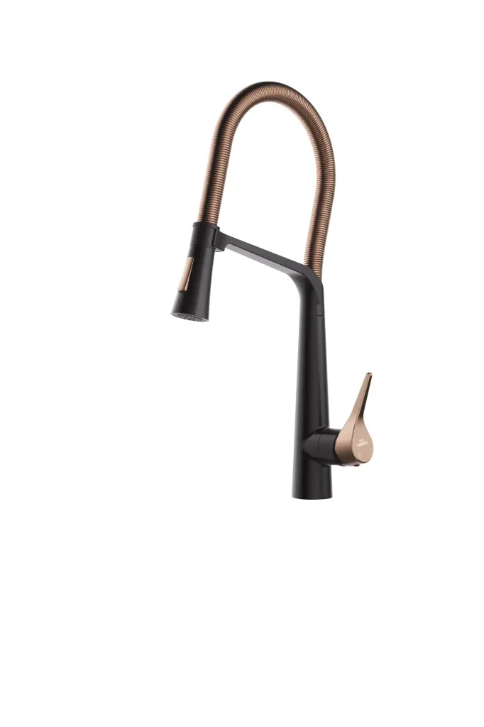 HIGOLD BN2.0 MINI KITCHEN FAUCET – ROSE GOLD & BLACK