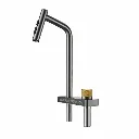 Higold AN4.0 Rainfall Pull-Out Kitchen Mixer – Gunmetal Grey
