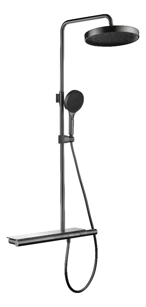 Higold AS7 Thermostatic Shower Set – 3 Mode – Gunmetal Grey