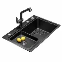 Higold BL3.0 Pro Workstation Sink – 750mm – Matte Black