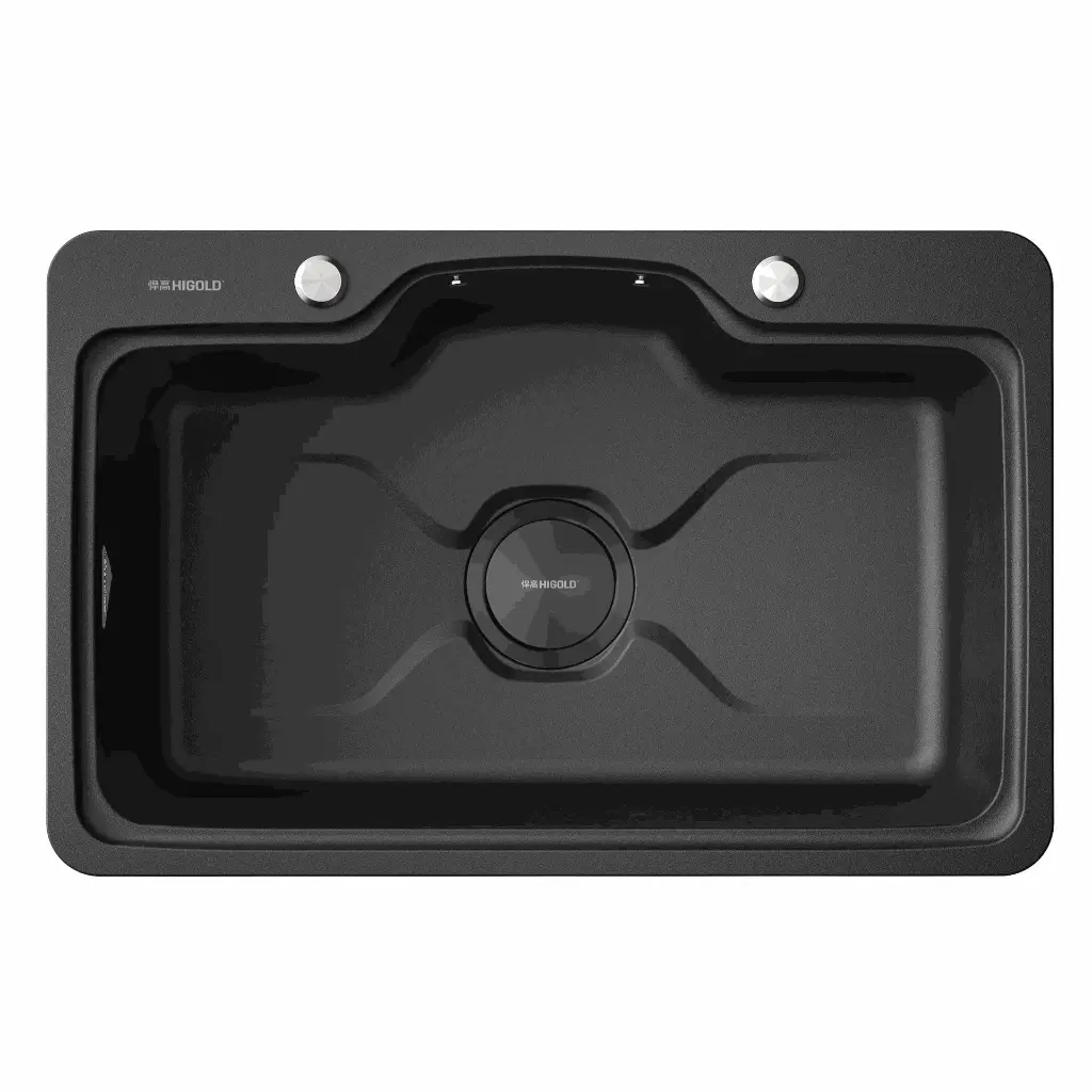 BL4.0 Single Bowl Workstation Sink - Nano Coated - 750mm - STONE TEXTURED - PVD Matte black - Comes With Accessories