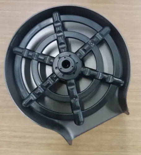 Brushed Cup Washer - With SS water inlet pipe - Kitchen Sink Accessories