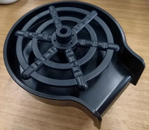 Matte Black Cup Washer - With SS water inlet pipe - Kitchen Sink Accessories