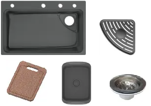 [00920298] BL3.0 PVD Matte Black